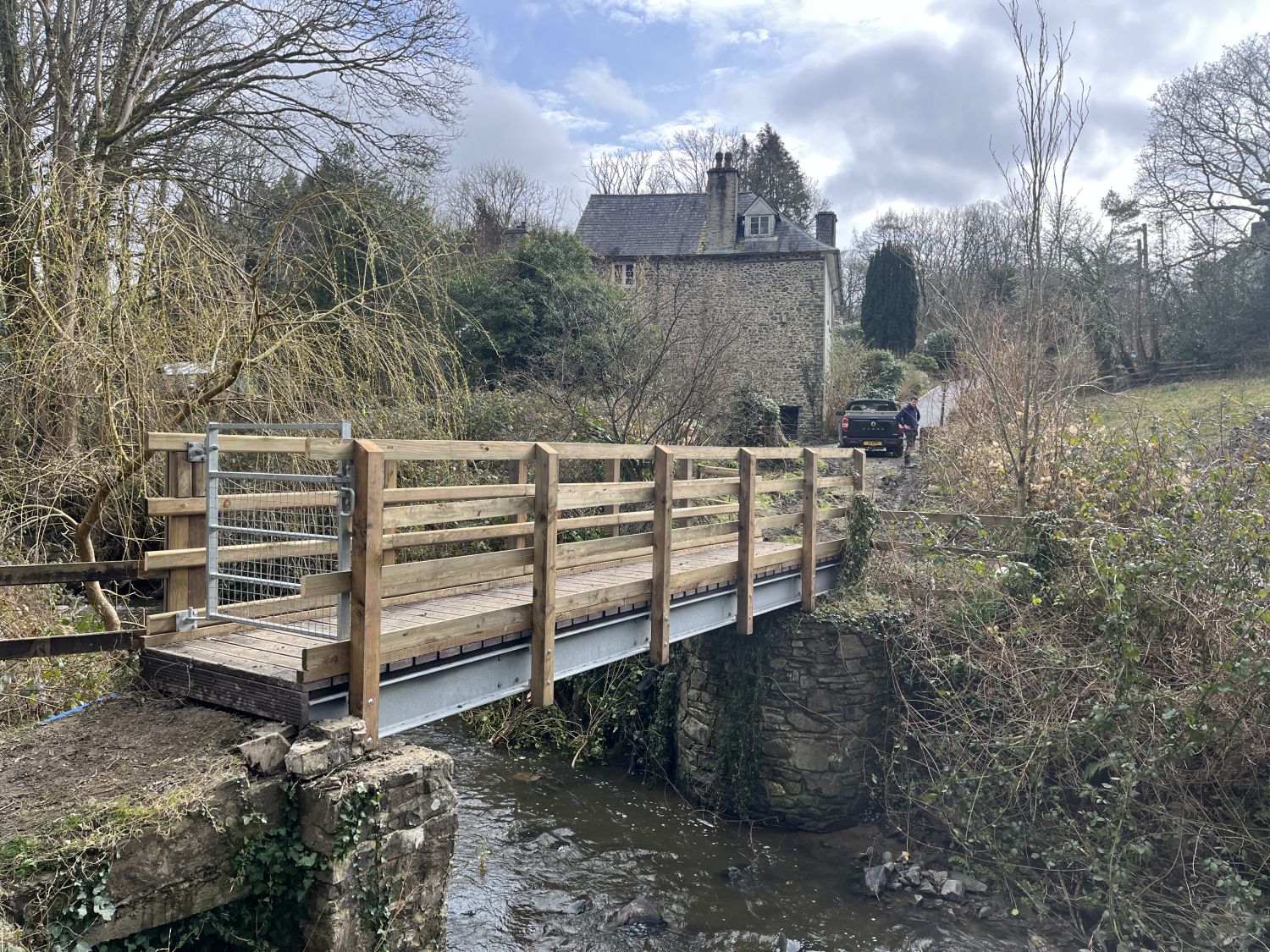 Gilfachreada bridge replacement